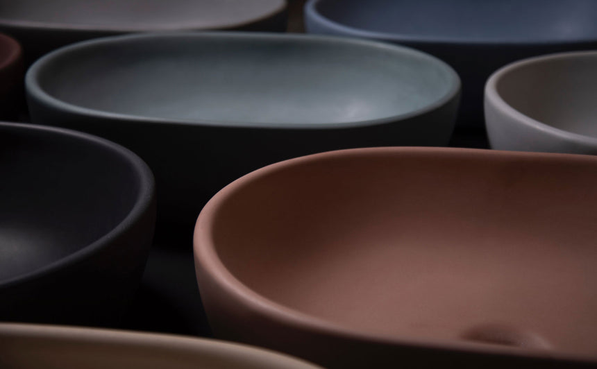 Handcrafted Concrete Basins